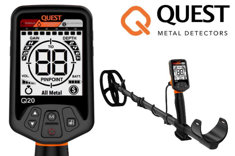 Metalldetektor Quest Q20